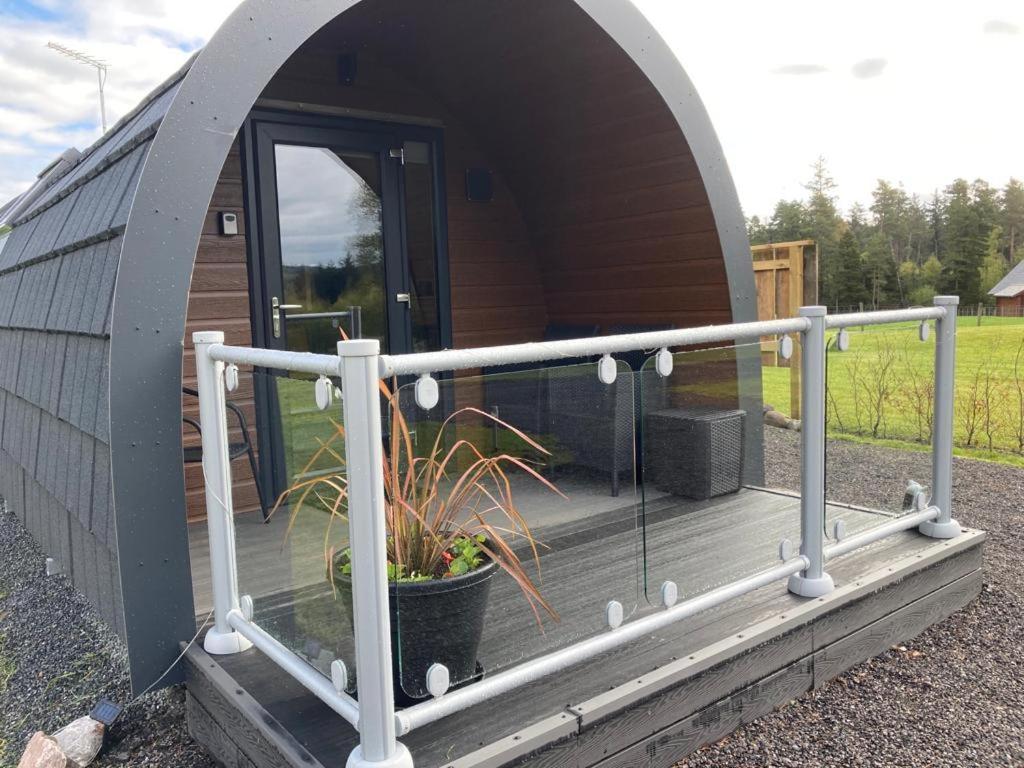Robins Nest Glamping Pod With Hot Tub Hotel Keith Eksteriør billede